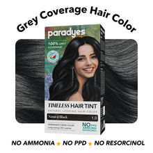 Paradyes Timeless Permanent Creme Hair Colour - 1.0 Natural Black