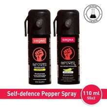 IMPOWER Self Defence Green Chilli Pepper Sprays for Woman Safety, Pocket size and 100% Non Toxic