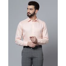 Cantabil Men Orange Shirt