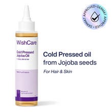 WishCare 100% Pure Cold Pressed Jojoba Oil For Hair & Skin-Strengthens Hair-Moisturizes Skin