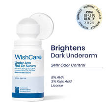 WishCare Aqua Fresh Underarm Roll On Serum-Reduces Pigmentation,Brightens Skin & Prevents Body Odour