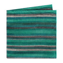 Closet Code Stripes Pocket Green Square