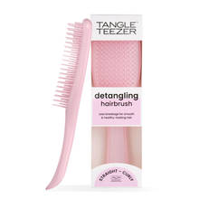 Tangle Teezer Wet Detangler Hairbrush for Detangling With Less Breakage - Millennial Pink