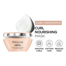 Kerastase Curl Manifesto Hair Mask For Curly & Wavy Hair, Hydrates & Reduces Frizz