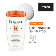 Kerastase Nutritive Riche Shampoo For Dry Hair, With Proteins & Niacinamide, Vegan