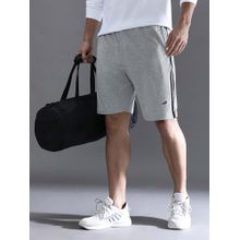 Crocodile Grey Solid/Plain Regular Fit Shorts