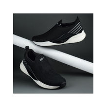 Campus DODGE Men Black Walking Shoes