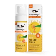 WOW Skin Science Sunscreen Gel SPF 55 PA++++ For All Skin Types