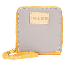 IMARS FASHION Essential Zipped Wristlet For Women(yellow)
