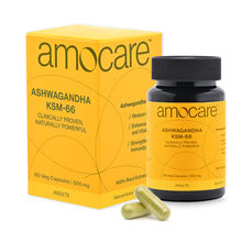 Amocare Ashwagandha KSM-66 Capsules