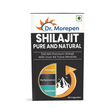 Dr. Morepen Shilajit Capsules For Strength, Stamina, Power & Energy
