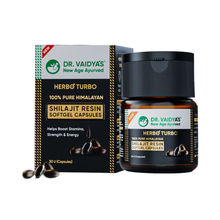 Dr. Vaidya's Herbo24Turbo Shilajit Resin In Softgel Capsules