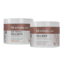 HealthKart HK Vitals Skin Radiance Collagen - Mixed Fruit & Orange Combo