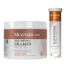 HealthKart HK Vitals Skin Radiance Collagen - Orange & Glutathione Tablets - Watermelon