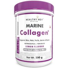 HealthyHey Nutrition Hydrolysed Fish Collagen Powder - Lemon