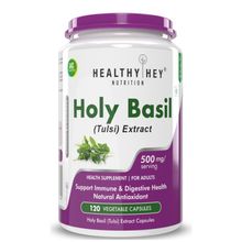 HealthyHey Nutrition Tulsi Extract (Holy Basil Extract) Veg Capsules