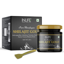 Inlife Shilajit Gold Original Himalayan Shilajeet Resin For Strength, Endurance & Stamina
