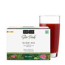 Kapiva Skin Foods Glow Mix Ayurvedic Collagen Powder and Skin supplement with Glutathione