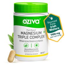 OZiva Magnesium Triple Complex With Aquamin Mg, Magnesium Bisglycinate Tablets
