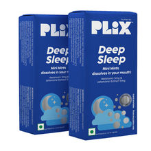 PLIX Deep Sleep with Melatonin, Oral Dissolving 30 Mini Mints for restful sleep, Jatamansi Extracts
