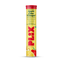 Plix Apple Cider Vinegar Effervescent Tablet with Vitamin B6 & B12 - Lemon Masala