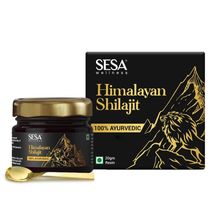 SESA Himalayan Shilajit Resin 20 g Helps Boost Strength, Endurance & Immunity - 70%+ Fulvic Acid