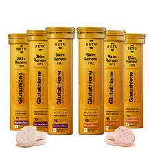 Setu Skin Renew Glutathione & Vitamin C Effervescent Tabs (Orange & Mixed Berry Flavour)