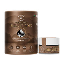 Wellbeing Nutrition Pure Himalayan Shilajit Gold Resin, 24K Gold Leaf, For Energy, Stamina