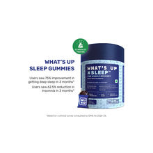 What's Up Wellness Sleep Gummies with Melatonin, Muscle Recovery & Nerve Relaxation