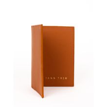 Tann Trim Voyager Brown Passport Cover