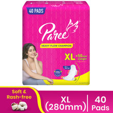 Paree Soft & Rash Free XL-40 Sanitary Pads Quick Absorption