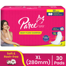 Paree Super Soft XL-30 Sanitary Pads Rash-Free Comfort Quick Absorption