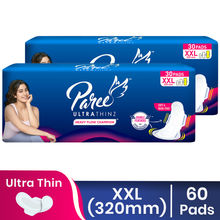Paree Ultra Thinz XXL-30 Sanitary Pads(Combo of 2)Soft &Thin Pads Double Feathers for Extra Coverage