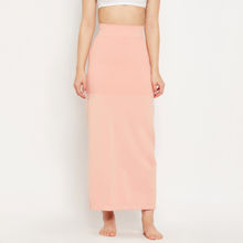 Clovia Saree Shapewear With Side-Slit In Peach Colour