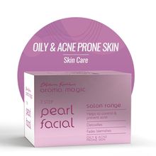 Aroma Magic 7 Step Pearl Facial Kit Salon Range (Oily & Acne Prone Skin)