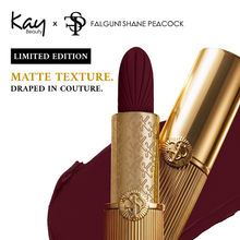 Kay Beauty x Falguni Shane Peacock Luxe Matte Lipstick - Mulberry Cashmere