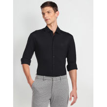 Arrow Newyork Cutaway Collar Solid Knit Shirt