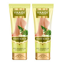 Vaadi Herbals Foot Scrub With Fenugreek & Lemongrass Oil (Pack Of 2)