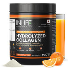 Inlife Japanese Collagen Supplements for Women & Men - Orange