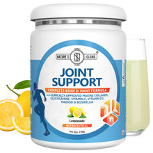 Nature's Island Collagen Bone Joint Formula For Stronger And Flexible Bones & Joints - Lemonade