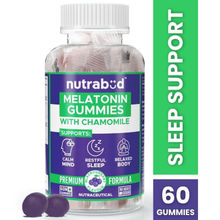 Nutrabud Melatonin Sleep 3mg Gummies - Blackcurrant