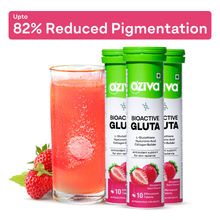 Oziva Bioactive Gluta Fizzy (L-Glutathione) - Strawberry Swirl