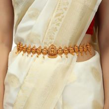 Accessher Traditional Gold Plated Temple Jewellery Bridal Kamarbandh