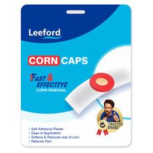 Leeford Cornex Foot Corn Cap Medicated Plaster Bandage