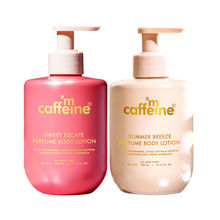 MCaffeine Sweet escape & Summer breeze Perfume Body Lotion Combo
