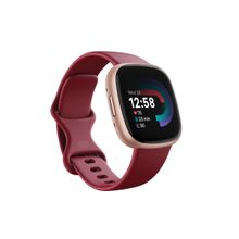 Fitbit Versa 4 Fitness Watch with Daily readiness Score,Call,Alexa(Beet Juice-Copper Rose)
