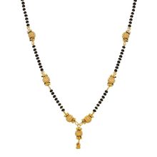 Youbella Gold Plated Jewellery Mangalsutra Pendant With Chain For Girls And Women