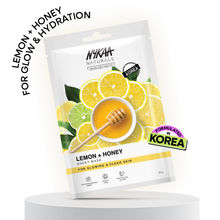 Nykaa Lemon + Honey Sheet Mask For Glowing & Clear Skin - Formulated In Korea - For All Skin Types