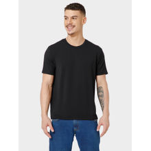 Bummer Men Black Soft Micro Modal Slim Fit T-Shirt