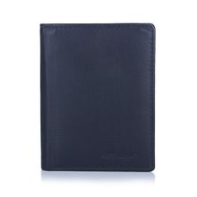 Aditi Wasan Genuine Leather Dark Blue Card Holder